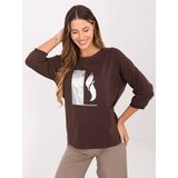 RELEVANCE Blouse-RV-BZ-A820.27P-dark brown | Shoptok.si