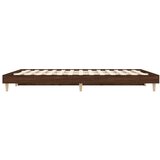  Posteljni okvir rjav hrast 120x190 cm inženirski les | Shoptok.si