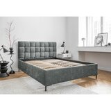 Miuform Svetlo zelena oblazinjena zakonska postelja z letvenim dnom 140x200 cm Eve – | Shoptok.si