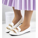 Gemre White Women's Loafers Renwick | Shoptok.si