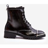 Boto Women's Boots Lu Boo Black Work Boots with Steel Frame Jacksy | ePonuda.com