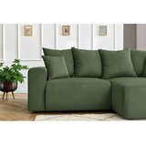 Bobochic Paris Zelena baršunasti kutna garnitura Enjoy – | shoptok.hr