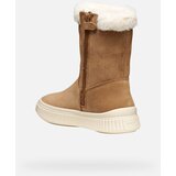 Geox Brown Girls Winter Boots Laquinny WPF - Girls | Shoptok.si