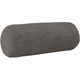  Presvlaka za jastuk 6 pcs HEERLEN Tamnosiva Ø 15 x 40 cm Kord | shoptok.hr