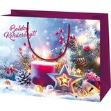 Cardex boldog karácsonyt! natpis velika ekskluzivna poklon torba 27x14x33cm | shoptok.hr