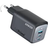 Anker Prime 67W GaN zidni brzi punjac, 3-porta (2x USB-C i 1x USB-A) crni Cene