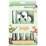 ETERNUM OTROŠKI JEDILNI PRIBOR JUNGLE, 4 DELNI SET, (22153666) | Shoptok.si