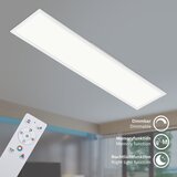 BRILO LED RGBW prigušiva stropna svetiljka SLIM LED/40W/230V + daljinski upravljač | Eponuda.com