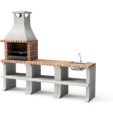 Movelar Ragusa + Modul - delovni pult + Modul - umivalnik s pipo - Terracota | Shoptok.si