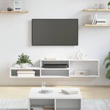  ZidniTVstalak 150x25x28,5cm Konstruirano drvo | shoptok.hr