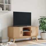 vidaXL TV omarica OLDEN rjava 114x43x57 cm trdna borovina | Shoptok.si