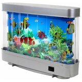 Aptel Artificial Decorative Aquarium LED Night Light 3D Fish Moving Colorful | shoptok.hr