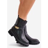 GOE Leather Women's Ankle Boots With Strap Insulated | shoptok.hr