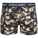 Jack & Jones Bokserice mornarsko plava / kaki / smaragdno zelena / bijela | shoptok.hr