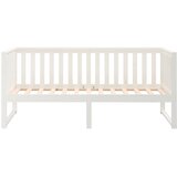  Dnevni krevet bez madraca bijeli 75x190 cm od masivne borovine | shoptok.hr