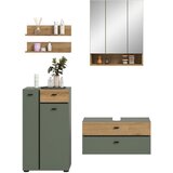 MID.YOU KOPALNICA zelena, barve hrasta | Shoptok.si