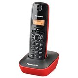  KX-TG1611FXR Panasonic telefon crno/crveni DECT CID | Eponuda.ba