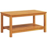 vidaXL Stolić za kavu 90 x 50 x 45 cm Masivno bagremovo drvo | shoptok.hr