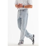 Dewberry 52334 Baggy Fit Relaxed Cut Hlt Loose Mens Jeans-ICE BLUE | shoptok.hr
