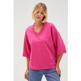 Marisse Women's Sweatshirt L-Bl-4609 Fuchsia | shoptok.hr