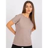RUE PARIS Blouse-RV-BZ-7544.00-dark beige | Shoptok.si