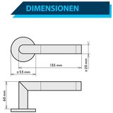  Kljuka APECS H-3214-INOX (grade 304) (00023941) | Shoptok.si
