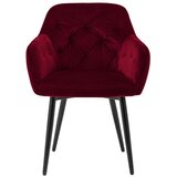 Livetastic Naslanjač Samt, Rdeča | Shoptok.si