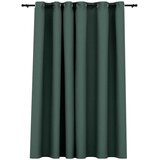  Zavjesa za zamračivanje s prstenima zelena 290 x 245 cm | shoptok.hr