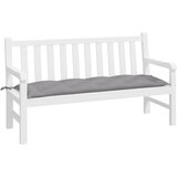  Jastuk za vrtnu klupu sivi 150 x 50 x 7 cm od tkanine Oxford | Eponuda.com
