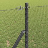  Sukladni osnovni dodatak za hexagonalnu ogradu 25 x 1,4 m Siva | Eponuda.com