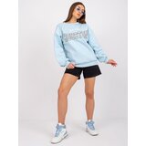ex moda Sweatshirt-EM-BL-617-H.21X-light blue | shoptok.hr
