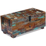  Stolić za kavu / škrinja masivno obnovljeno drvo 80x40x35 cm | shoptok.hr