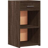 Furnova Nočna omarica rjavi hrast 35x34x65 cm inženirski les, (21927126) | Shoptok.si