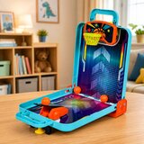 Mini arkadna igra 3 u 1 košarka fliper kuglanje prijenosna kutija | shoptok.hr
