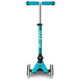  Micro Mini Deluxe LED sklopivi romobil, Aqua | shoptok.hr