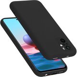  Ohišje, združljiv s Xiaomi v tekoči črni barvi - zaščitni pokrov iz fleksibilnega silikona TPU, (20586612) | Shoptok.si