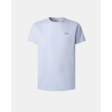PepeJeans Majice s kratkimi rokavi PM5010180 ORIGINAL BASIC 3N Modra Cene