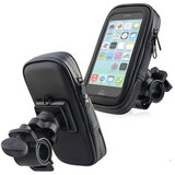  Vodootporna torbica za mobilni za bicikl/motor, 6.5in, Crna Cene