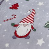 Catherine Lansfield Siva posteljina za bračni krevet/za produženi krevet od mikropliša 230x220 cm Festive Gnomes – | shoptok.hr