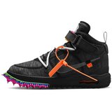 Nike Visoke superge Air Force 1 Mid Off-White Clear Black Črna | Shoptok.si