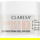 Claresa Rubber Gel Construction Gel UV/LED gel lak za podaljševanje nohtov odtenek 2 12 g | Shoptok.si