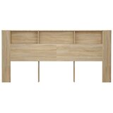  Uzglavlje s ormarićem boja hrasta sonome 220x18,5x104,5 cm | Eponuda.ba