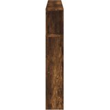  LED uzglavlje boja dimljenog hrasta 160 x 18,5 x 103,5 cm | Eponuda.ba