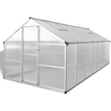 The Living Store Rastlinjak okrepljeni aluminij 10,53 m² - Rastlinjak, (21418982) | Shoptok.si