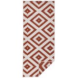 NORTHRUGS Rjavo-krem zunanja preproga Malta, 80 x 250 cm Cene