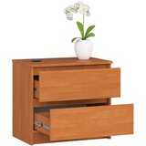 AKORD Nočna Omarica, 2 Predala, Jelša, (5000332020) | Shoptok.si