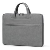 INF Eleganten temno siv PU usnjen etui za prenosnik - vodoodporen in lahek 15,6 palca, (5000071990) | Shoptok.si