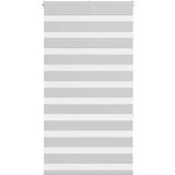 vidaXL Zebra senčilo svetlo sivo 90x150 cm tkanina širina 85,9 cm | Shoptok.si