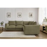 Bobochic Paris svetlo zelena kotna sedežna garnitura ernest | Shoptok.si