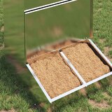 Hranilica za svinje Srebrno 55 x 51 x 91,5 cm Cinkani čelik | Eponuda.com